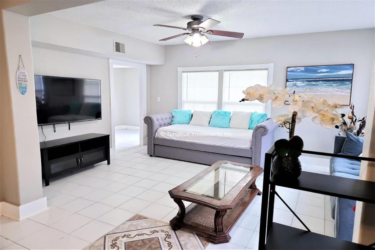 Casaazul-2605A-Couples Retreat By Beach & Pleasure Pier 1 Block Away- 2Bed 2Bath- 7 Minutes To Cruise Terminal Galveston Zewnętrze zdjęcie