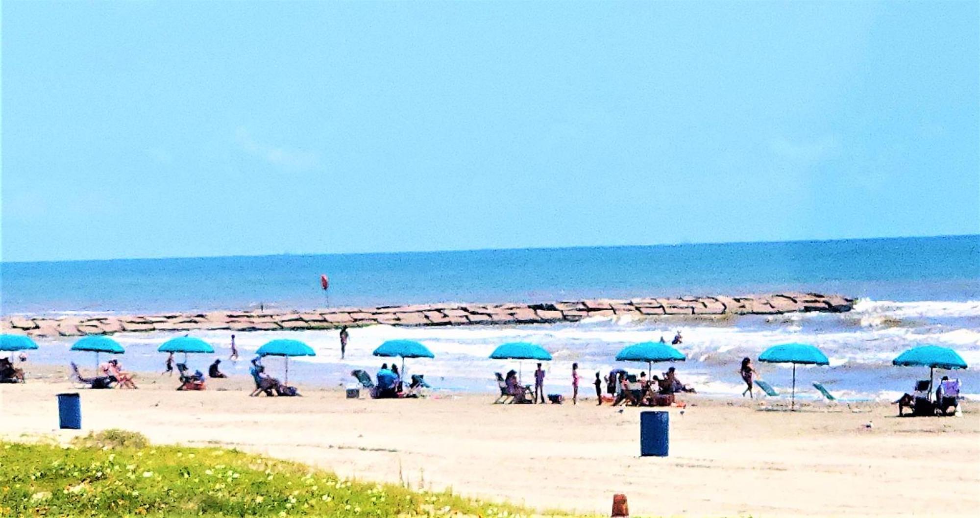 Casaazul-2605A-Couples Retreat By Beach & Pleasure Pier 1 Block Away- 2Bed 2Bath- 7 Minutes To Cruise Terminal Galveston Zewnętrze zdjęcie