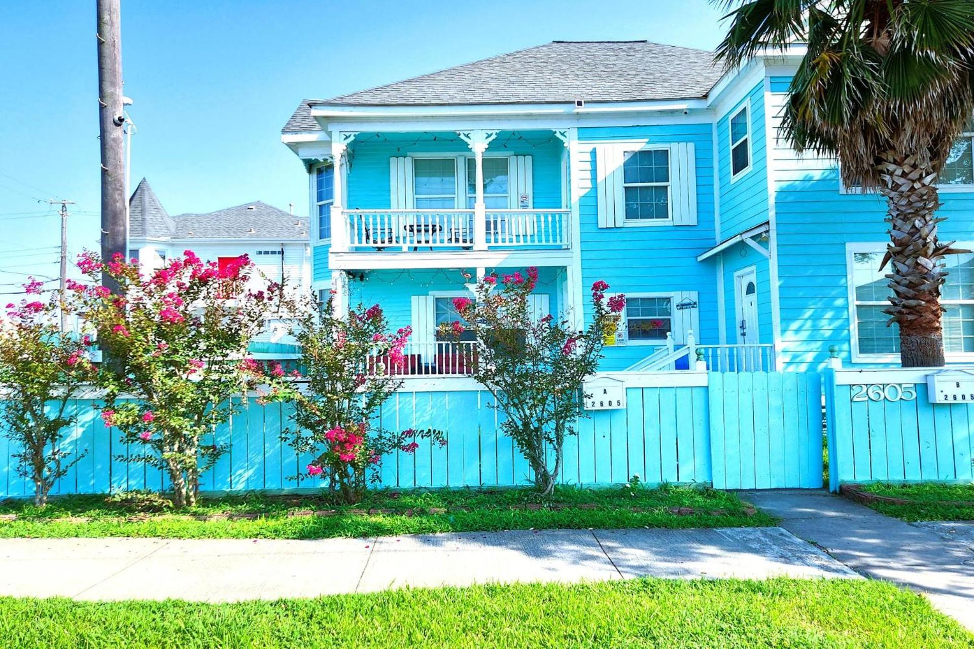 Casaazul-2605A-Couples Retreat By Beach & Pleasure Pier 1 Block Away- 2Bed 2Bath- 7 Minutes To Cruise Terminal Galveston Zewnętrze zdjęcie